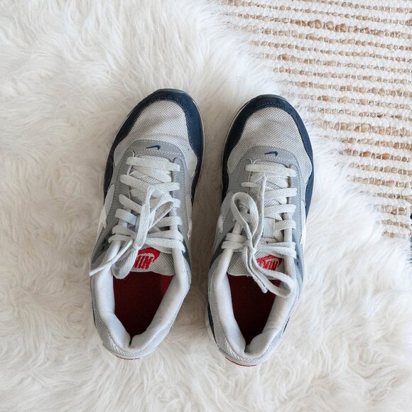 Nike Air Max Correlate Mens Size 7 Gray/Blue/White 511416-010 Retro Shoes - Picture 4 of 7